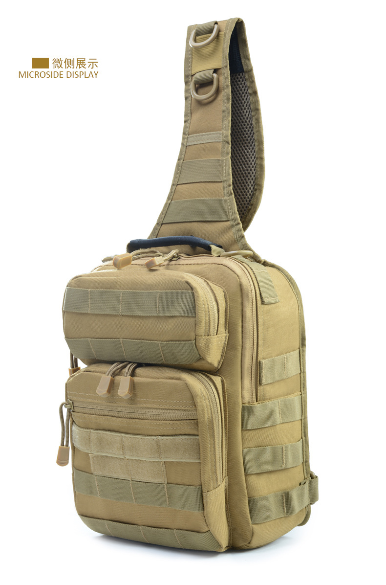  逸途 跨境军迷战术胸包迷彩单肩休闲包户外迷彩战术骑行胸挂包工厂直批详情12