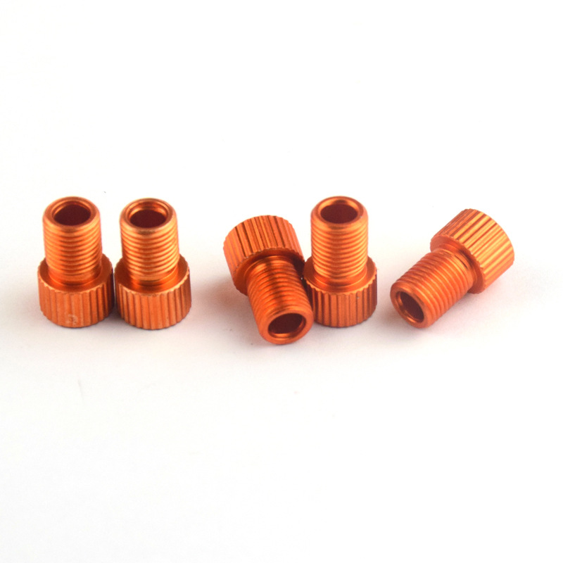 Aluminum alloy French to American adapter for bicycles, French to American adapter, French copper adapter in stock pic 8