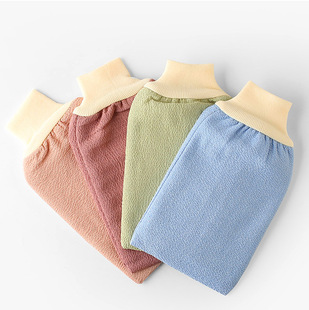 搓澡巾澡堂搓泥搓灰加厚双层擦灰洗澡布搓背手套家用搓背沐浴手套详情6