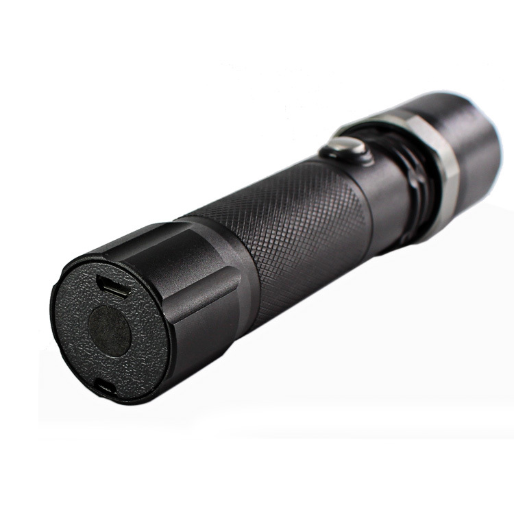 The new usb charging Android interface, powerful flashlight with zoom, built-in lithium battery, logo, side light and flashlight from Hunter Tiger pic 10