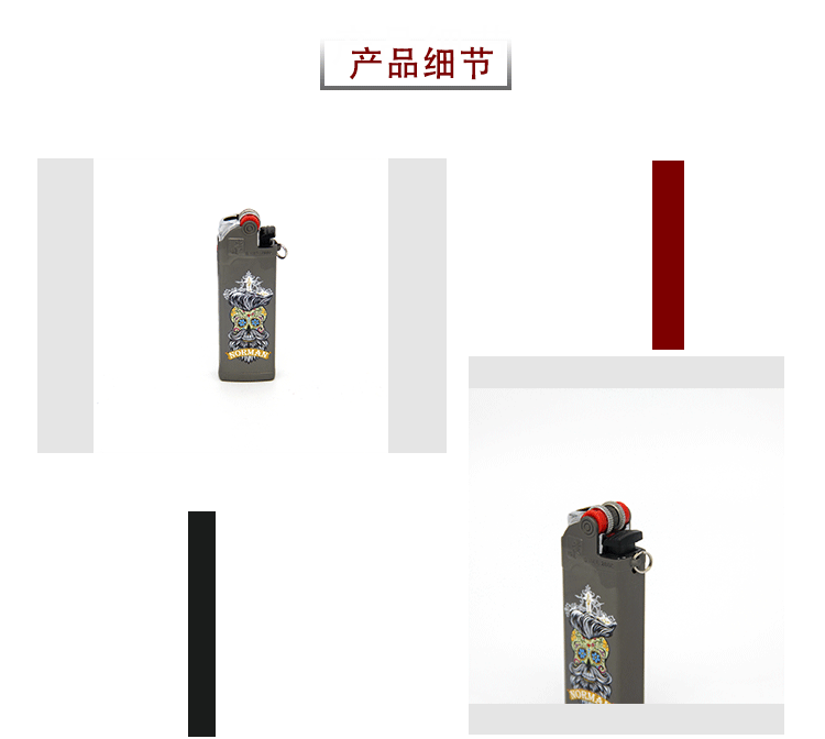 跨境现货迷你充气砂轮打火机家用电子打火器户外烧烤明火打火机详情4