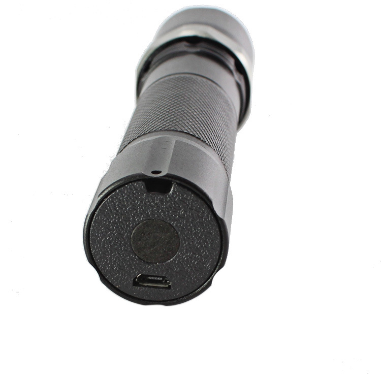 The new usb charging Android interface, powerful flashlight with zoom, built-in lithium battery, logo, side light and flashlight from Hunter Tiger pic 11