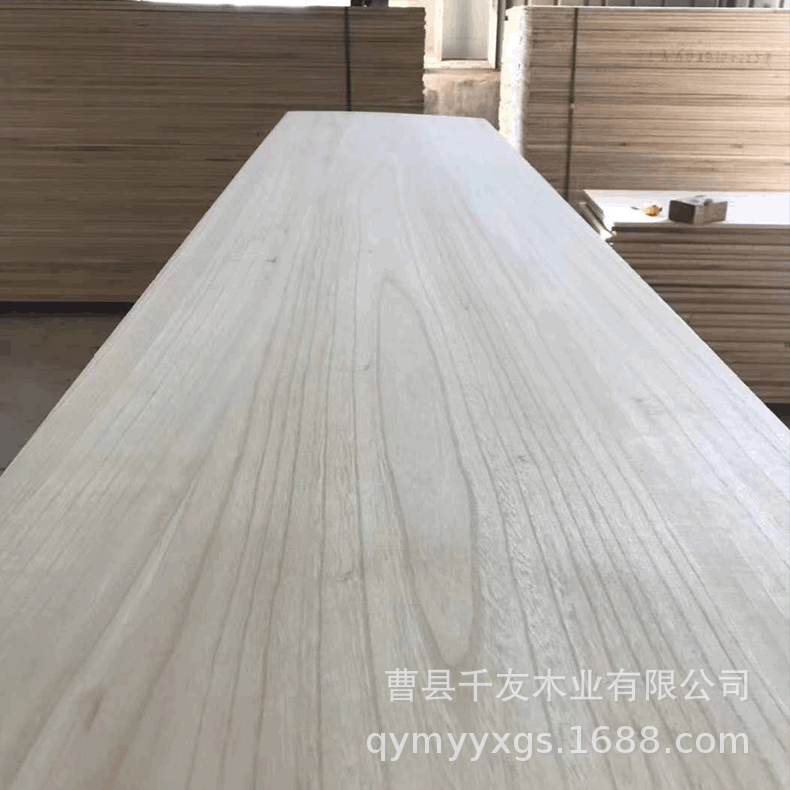 产地桐木拼板木板材 双A无结疤不易劈裂装饰家具泡桐拼板木板木条详情10