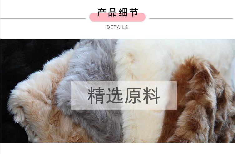 Green mink rabbit imitation rabbit fur ball pendant, artificial fur ball pendant, keychain pendant, luggage hanging decoration, accessories pic 30