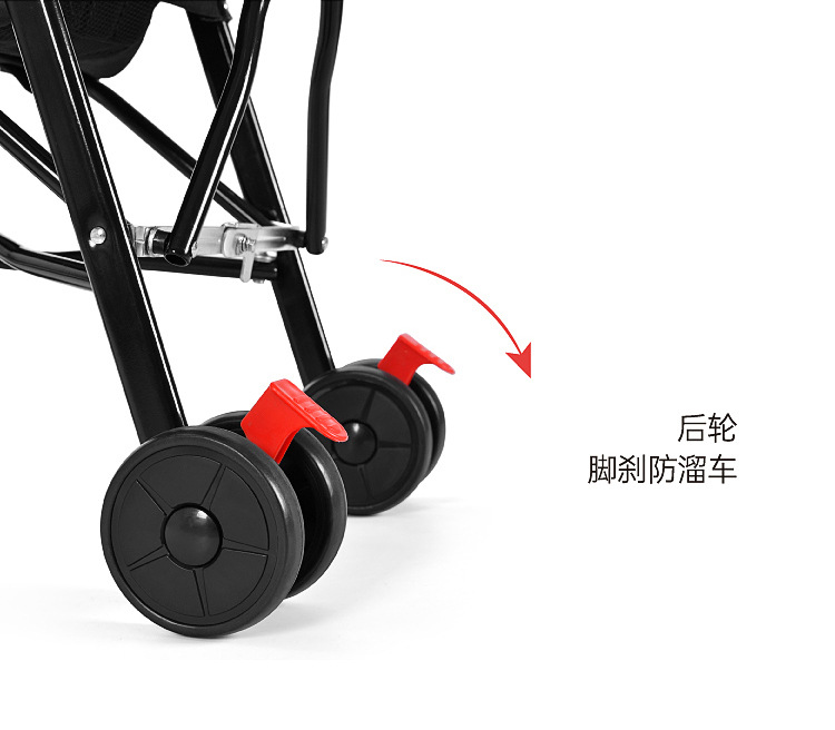 厂家直销批发婴儿推车可坐躺轻便折叠式宝宝儿童手推伞车一件代发详情11