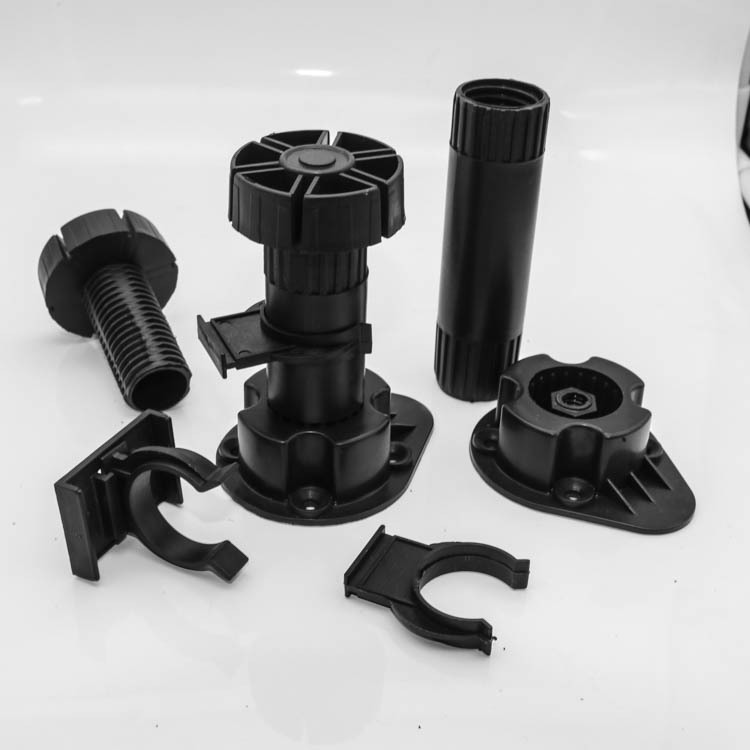 10cm black cabinet feet, high-end ABS kitchen cabinet skirting board, 10cm kitchen water deflector, adjustable plastic cabinet feet pic 35