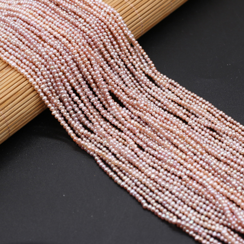 Exquisite natural freshwater pearl potato beads DIY jewelry accessories, handcrafted jewelry necklaces, semi-finished product production and wholesale pic 7