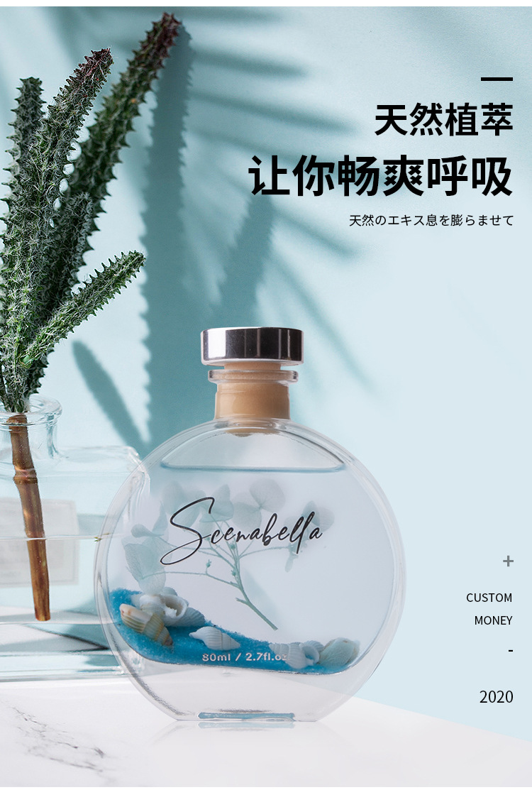 Customized ogo car aromatherapy ornaments, OEM/ODM factory brand contract manufacturing, flameless aromatherapy candle essential oil pic 5