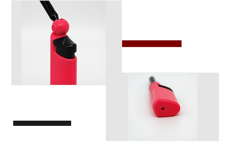 跨境现货蜡烛点烟点火器电子点火器充气便携式可摇头防风打火机详情5