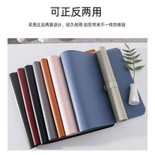 亚马逊跨境皮革桌垫办公桌垫大号鼠标垫桌垫PVC垫简约键盘垫批发详情21