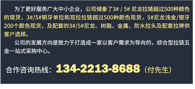 现货杂色5号尼龙浅金拉链浅金牙真空镀胶牙拉链仿金齿尼龙拉链详情21