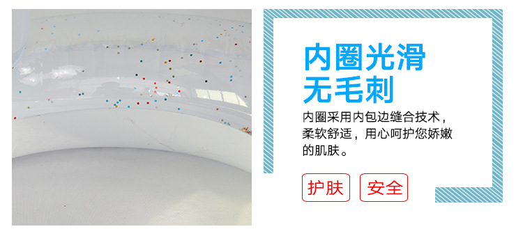 Inflatable unicorn swimming rings, PVC unicorn swimming rings, adult rainbow horse animal rings for foreign trade pic 10