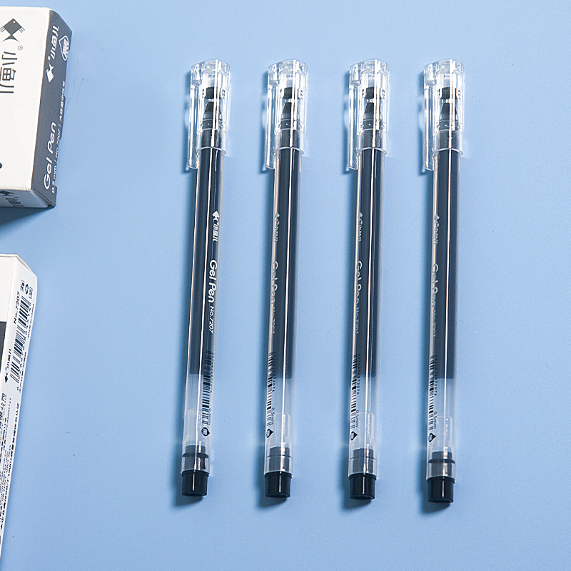 大容量中性笔12支装小鱼儿Gel Pen No7207文具开学季水性可擦笔日本笔详情5
