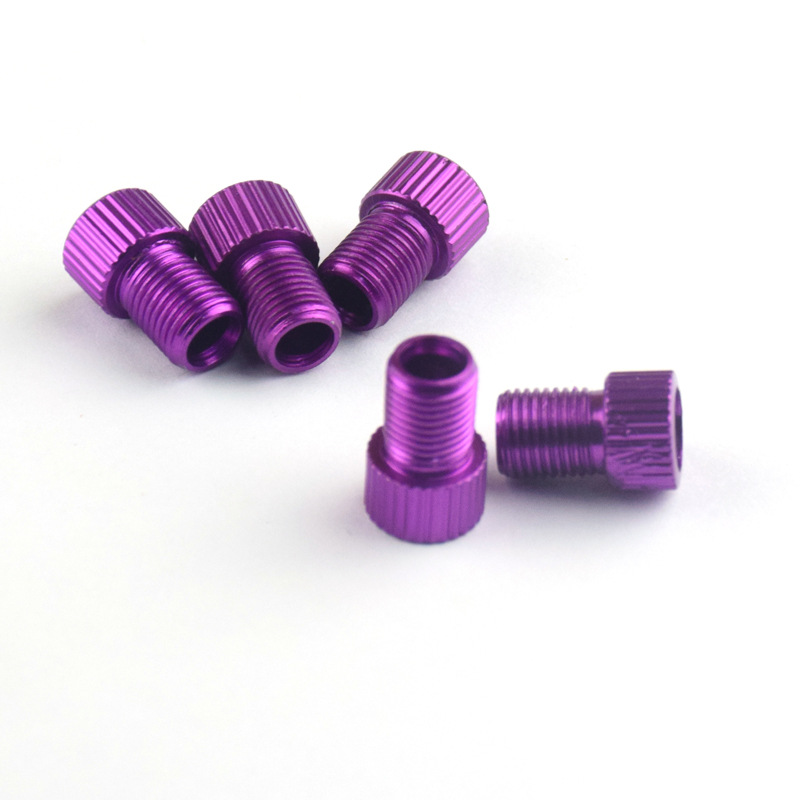 Aluminum alloy French to American adapter for bicycles, French to American adapter, French copper adapter in stock pic 6