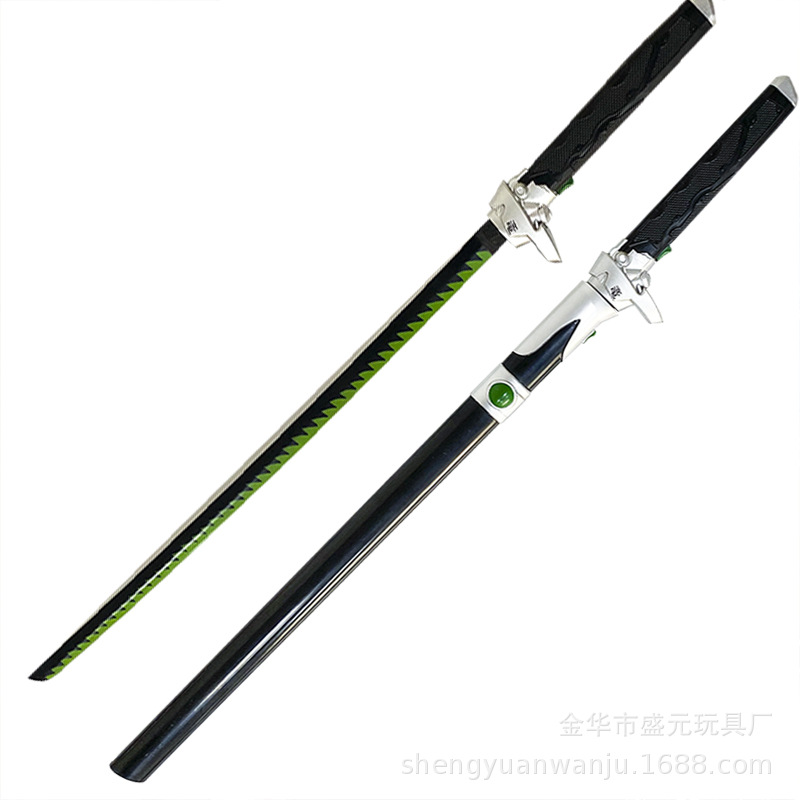 新款守望先锋源氏刀邪鬼刀PU软胶玩具剑cosplay道具模型龙一文字详情7