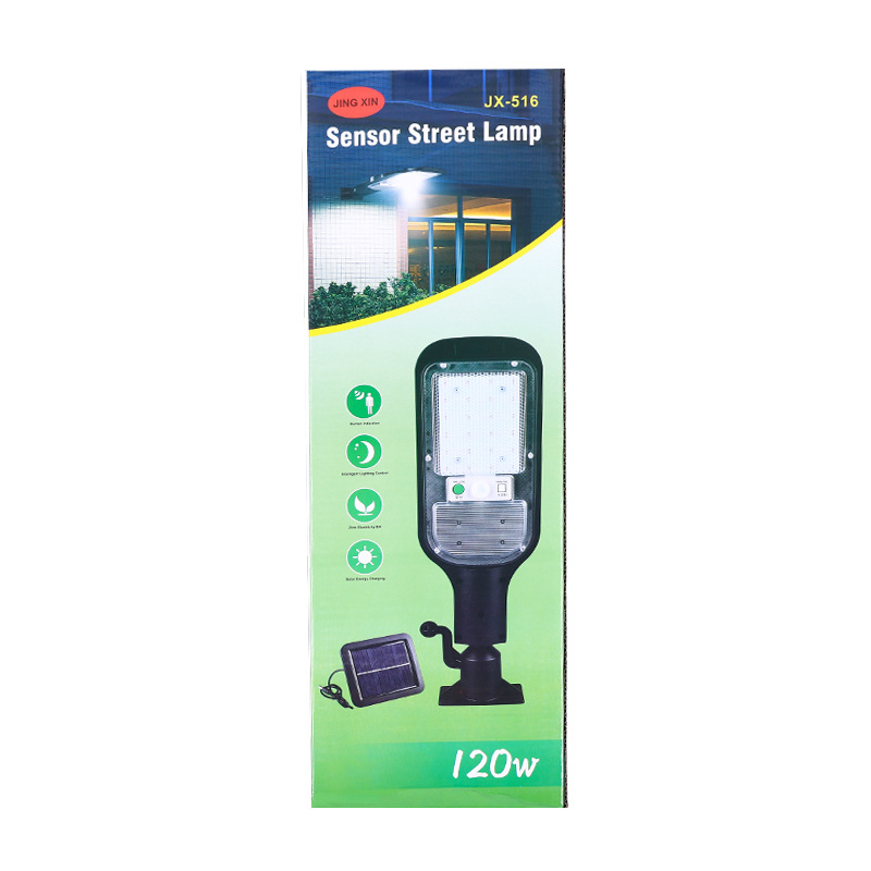 批发新款太阳能感应壁灯户外灯人体感应照明花园庭院照明LED路灯详情4