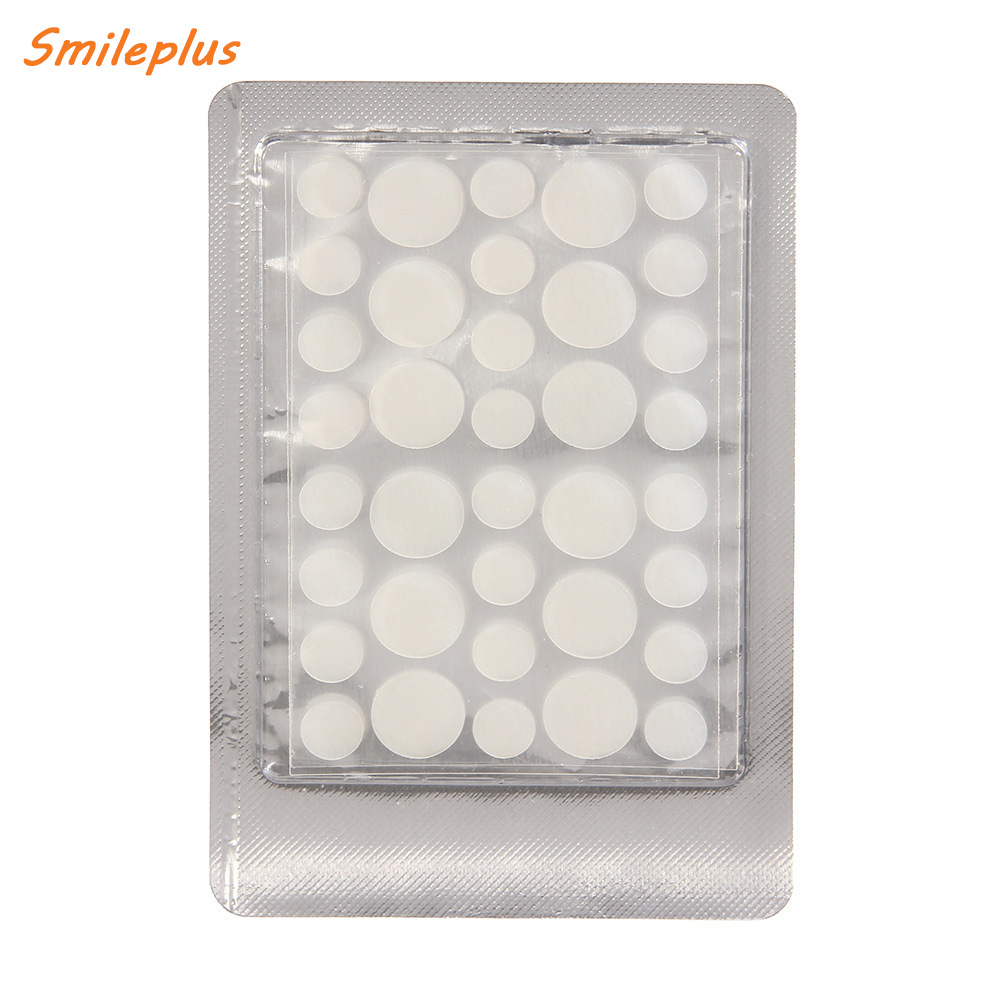 热销smileplus祛痘贴修复淡化痘印隐形透气舒缓水胶体痘痘贴医用美妆日化包装化妆品包装详情9