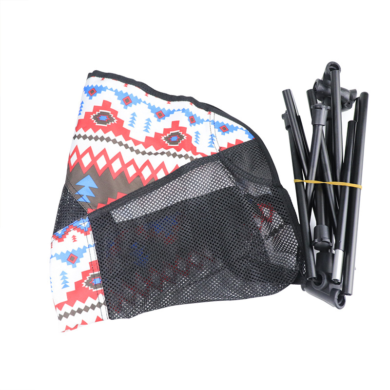 Cross-border outdoor moon chair, camping folding chair, portable leisure backrest chair, ultra-light aluminum alloy folding chair pic 25
