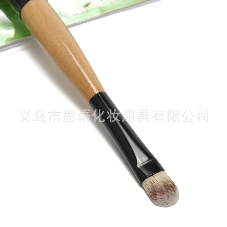 [网红热门]厂家直销两用粉底刷眼影刷 便携彩妆工具化妆刷包详情6
