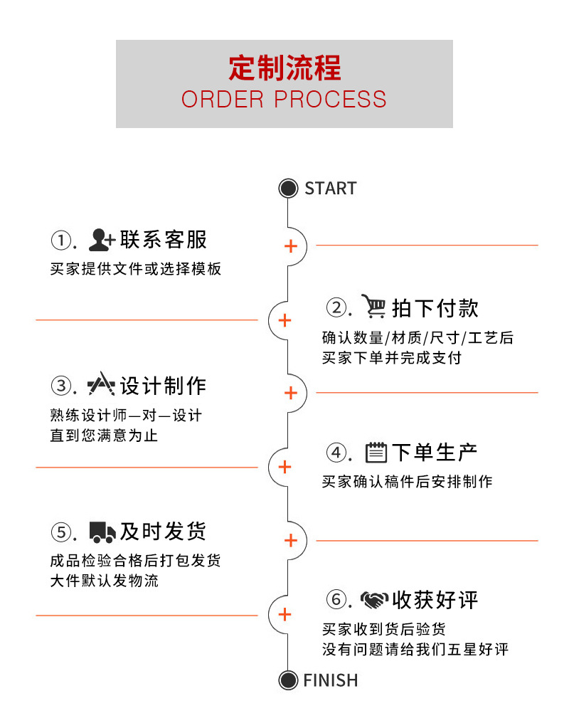 现货彩色外卖打包纸袋服装手提广告购物礼品纸袋牛皮纸袋印logo详情10