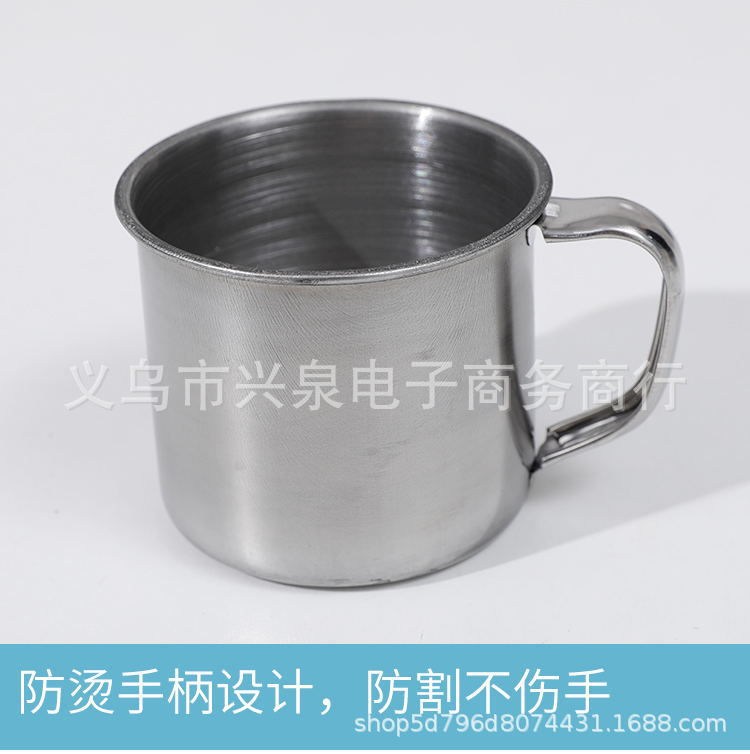 【 Zone 3-5 】 Unpolished steel cups 1000 per box, metal-mouthed cups, small cups, steel cups 7 cm, water cups, tea cups, wine cups, steel-mouthed cups 1 yuan per piece, supply pic 7