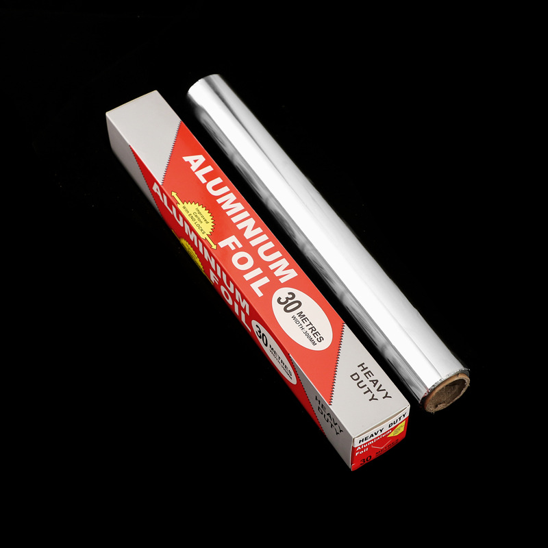 Barbecue and fish tin foil paper, household aluminum foil paper, thickened tin foil paper, kitchen baking tools, disposable barbecue paper pic 14