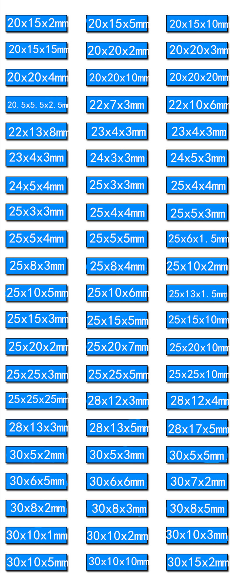 D5x3mm强磁直径5-25圆形磁铁钕铁硼强力磁铁吸铁石磁吸磁钢磁环详情10