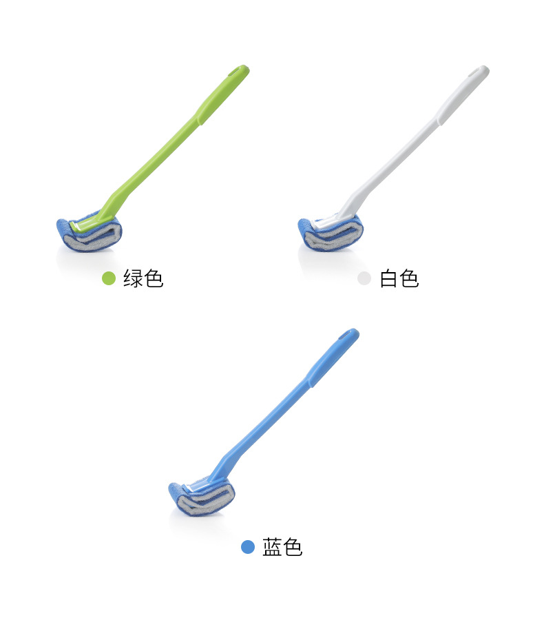 No-rinse toilet brush, no dead corners, soft-bristled creative toilet brush, bathroom cleaning brush, toilet brush set pic 4