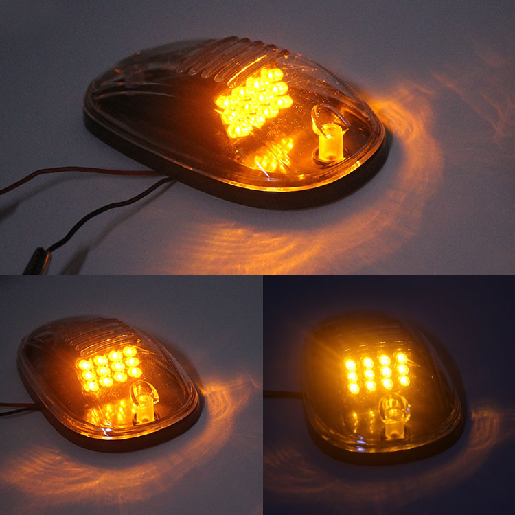 适用皮卡车顶鼠标灯Cab Marker Roof 9LED Light F150道奇RAM车灯详情24