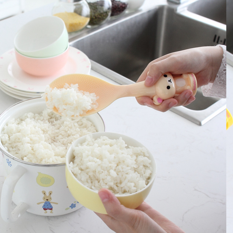 يمكن أن تستخدم ملعقة الأرز الكرتونية في المنزل، على شكل مطبخ الأرز، لإعداد ملاعق الأرز المصنوعة من البلاستيك ذات الحرارة المرتفعة pic 12