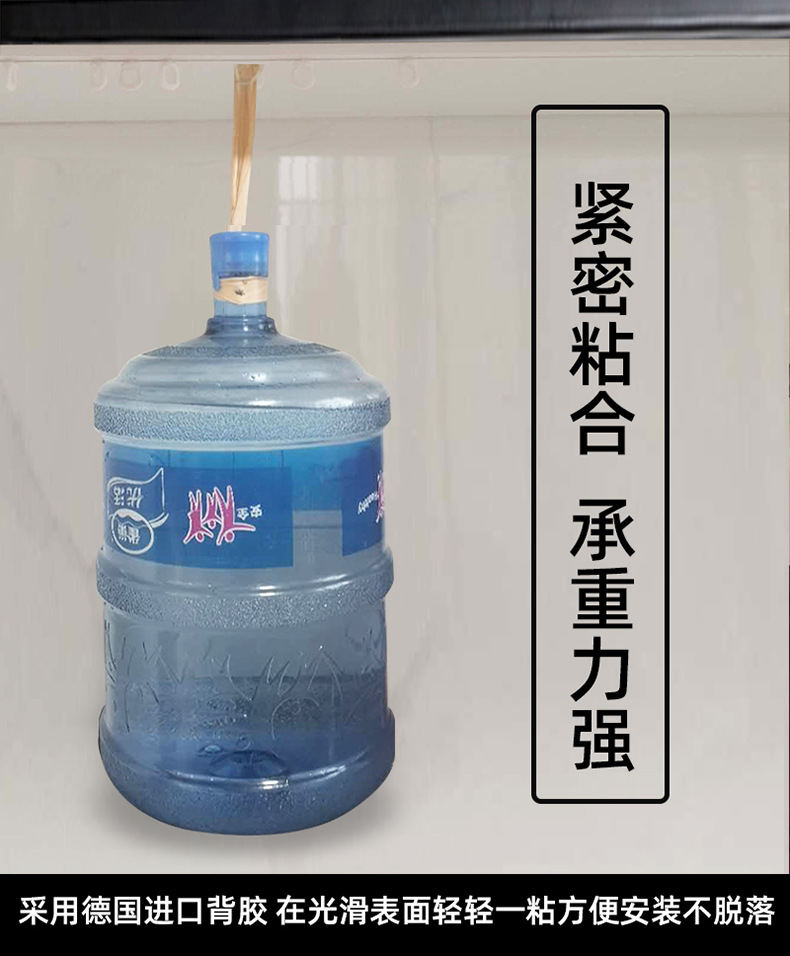 窗帘轨道粘贴滑轮单滑道罗马杆免打孔内开窗顶装免打孔杆滑轨飘窗详情14