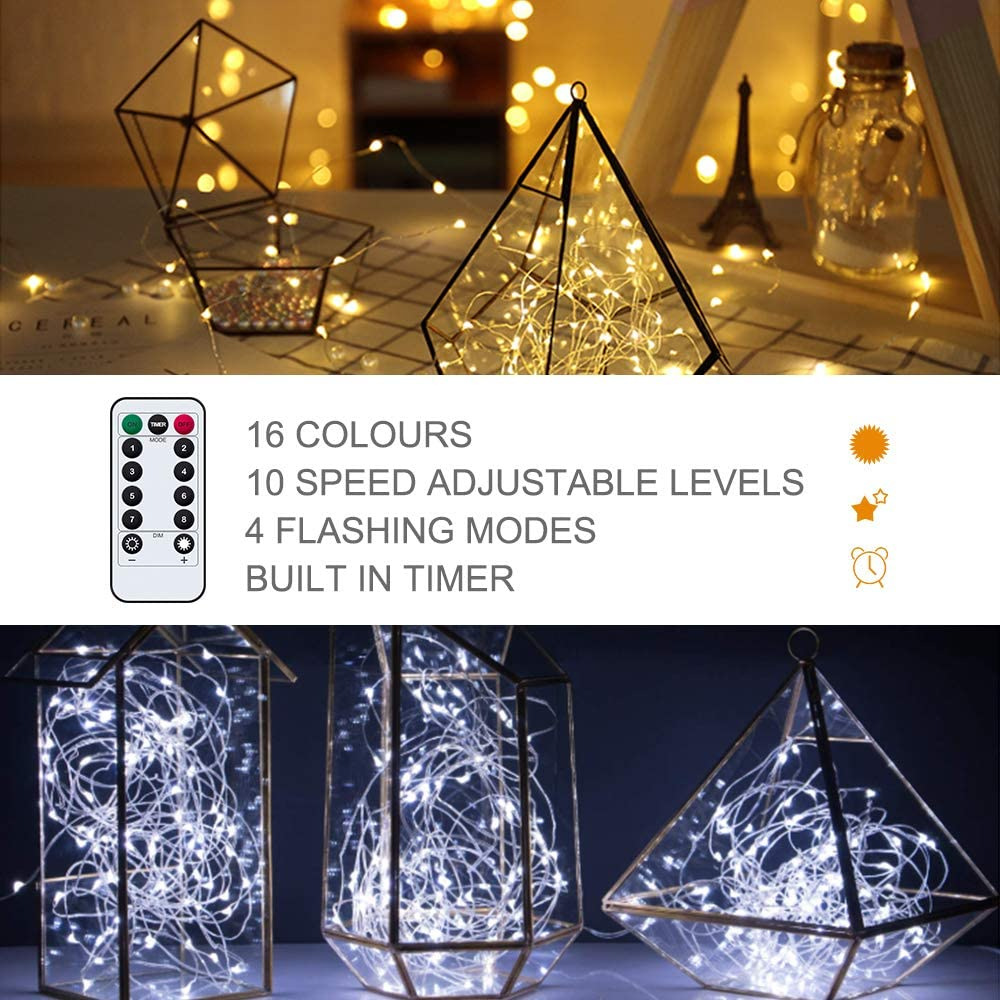 电商热卖遥控8功能USB铜线灯串花园阳台防水节日装饰彩灯详情5