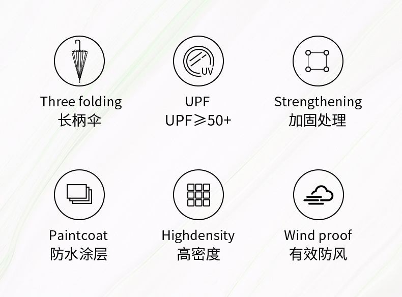 Japanese 16-bone long-handled automatic umbrella, large for both men and women, suitable for both sunny and rainy weather, straight-handled sun umbrella with LOGO printing and advertising pic 2