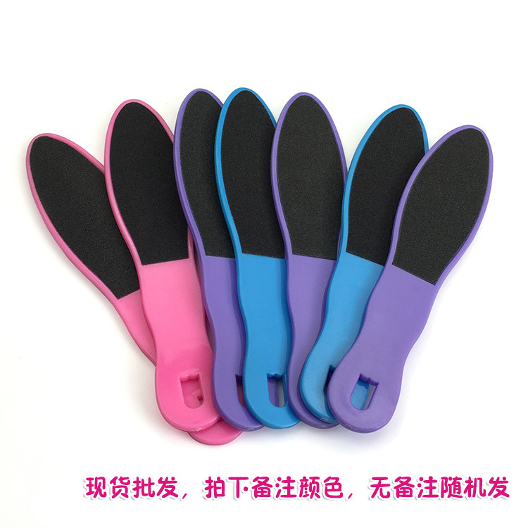 In stock: tear-off sandpaper, foot file, plastic handle, grinding, scrubbing dead skin, nail art calluses, double-sided wear-resistant scrubbing strips pic 6