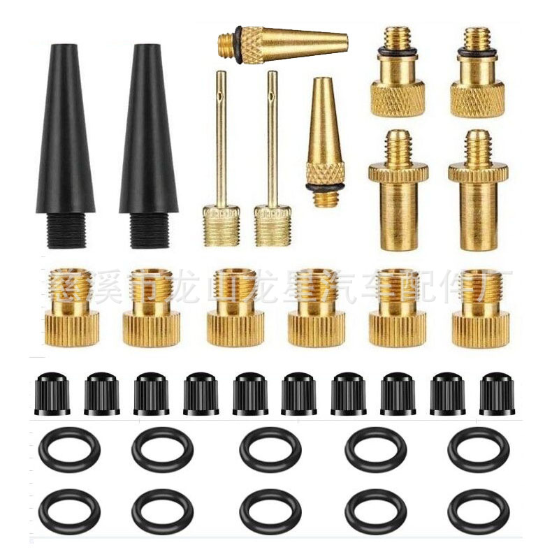 Bicycle valve adapter, bicycle air pump conversion nozzle, bicycle accessories, air nozzle valve adapter SV AV DV pic 22