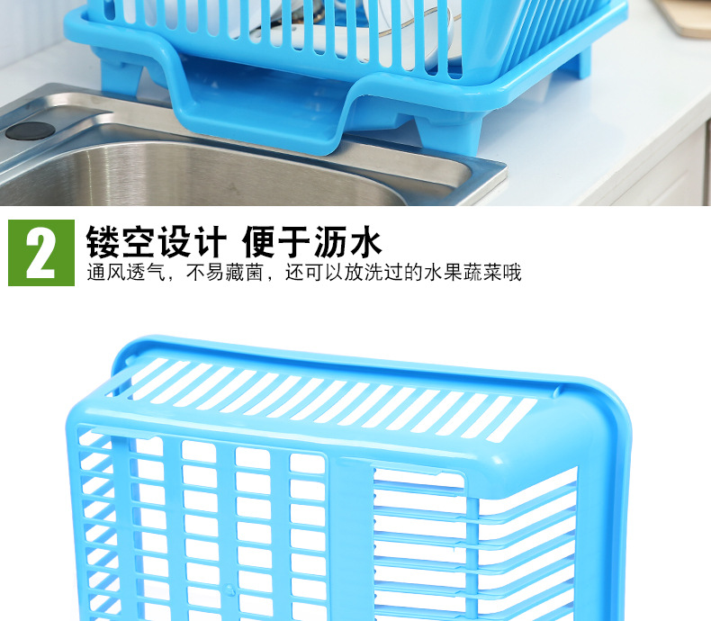 Bowl rack, kitchenware draining bowl rack, kitchen bowl and plate storage rack, dish and chopstick storage rack, storage basket storage rack pic 10