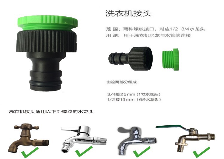 Household magic telescopic water pipe, multi-functional car high-pressure car wash water gun, garden and garden watering and rinsing set pic 6