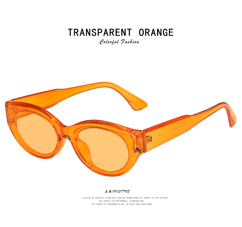 Cross-border European and American personalized sunglasses 2020 new retro hip-hop oval sunglasses Street style trendy and fashionable sunglasses pic 15