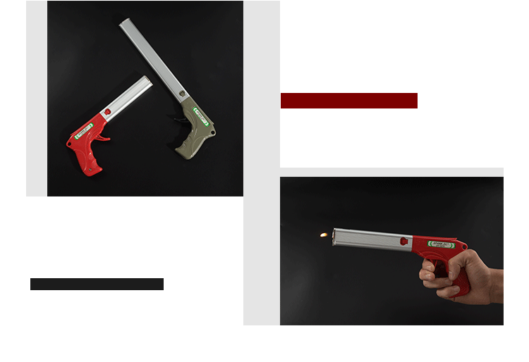 跨境现货可充气型点火器厨用煤气灶点火器烧烤明火加长打火机详情5