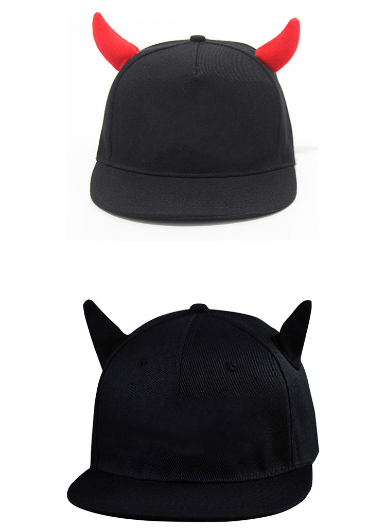 American hip-hop flat-brimmed hat, custom-made horn hat, embroidered five-piece flat-brimmed hat, printed smooth plate flat-brimmed hat, hardtop custom-made pic 1