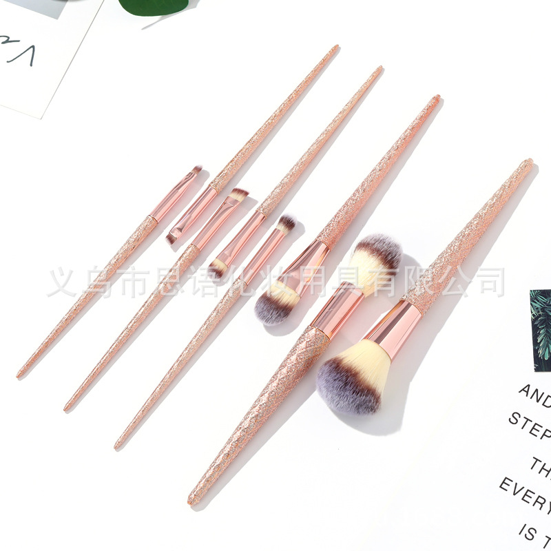 速卖通热卖8支化妆刷套刷创意简约化妆刷外出便携美妆工具批发化妆刷粉刷眼影刷详情10