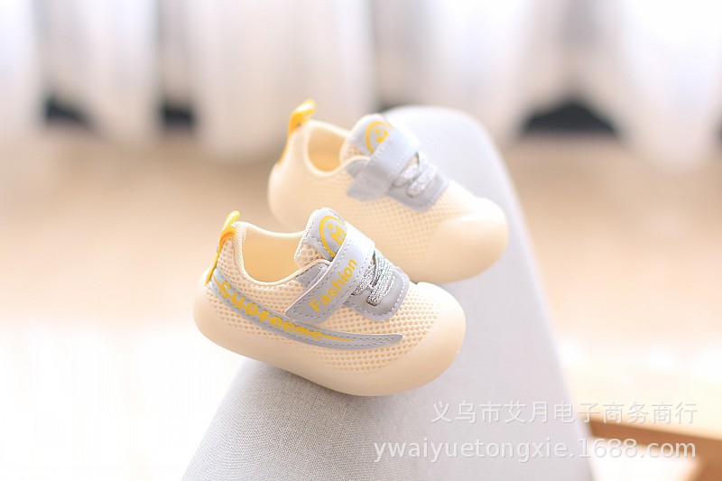 【清仓特价】男宝宝学步鞋春秋季软底防滑婴儿网鞋详情16
