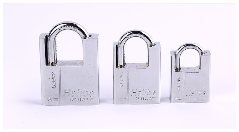 货源直供叶片挂锁四方叶片防盗小锁头仓库办公室仿不锈钢挂锁批发详情14