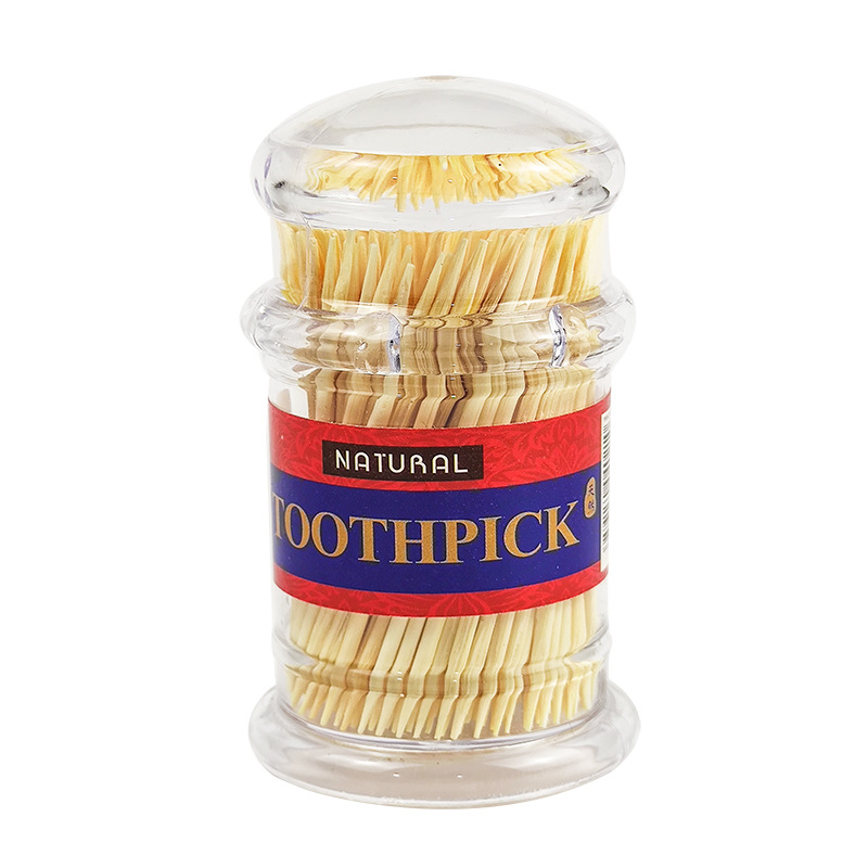 Wholesale of high-end street toothpicks from Baota cylinders, portable bamboo two-end disposable household toothpicks manufacturer pic 9