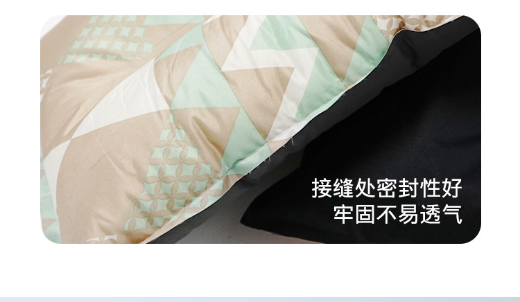 Inflatable ethnic-style printed pillows, sleeping pillows, car travel pillows, backrest pillows, outdoor leisure camping storage air pillows pic 13