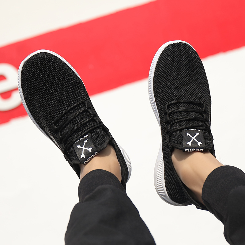 2025春季夏季新款男鞋网面透气休闲鞋青少年运动鞋飞织鞋男鞋批发详情69