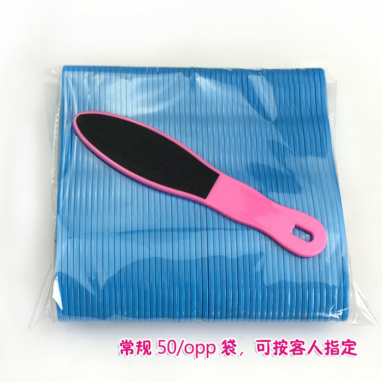 In stock: tear-off sandpaper, foot file, plastic handle, grinding, scrubbing dead skin, nail art calluses, double-sided wear-resistant scrubbing strips pic 12