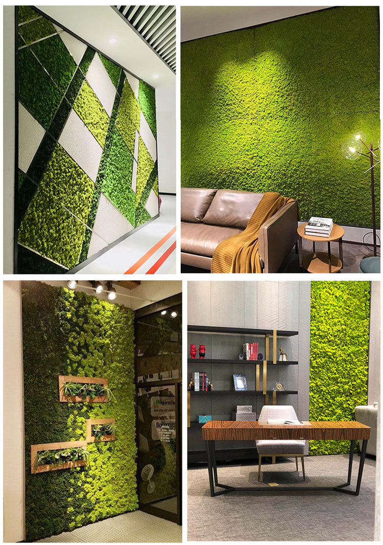 Musgo inmortal musgo falso planta decoración de paredes hecho a mano accesorios florales musgo artificial musgo simulado pic 16