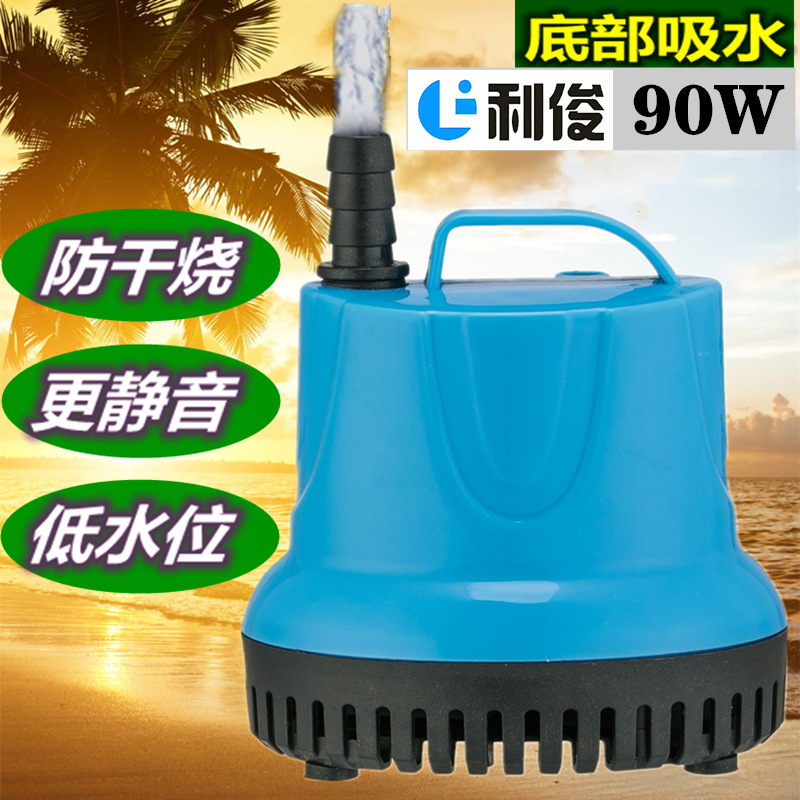 静音鱼缸潜水泵25W40W55W防干烧水族过滤循环底吸抽水泵110V/220V详情4
