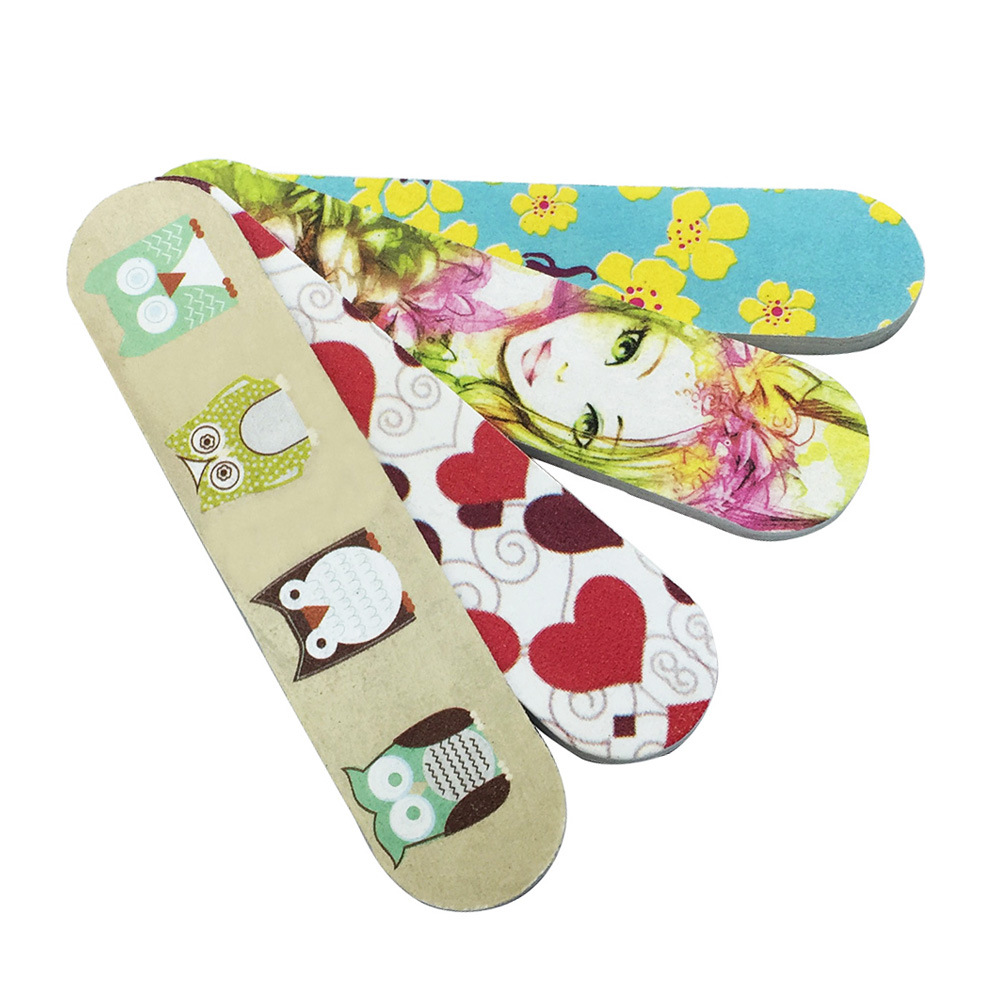 6.5*1.5 Small rubbing strip gift, cute mini nail file strip, nail shaping and grinding strip pic 8